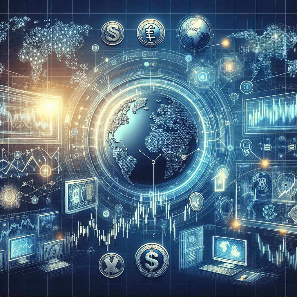 Illustration of choosing reliable forex signal providers with financial charts and currency symbols.