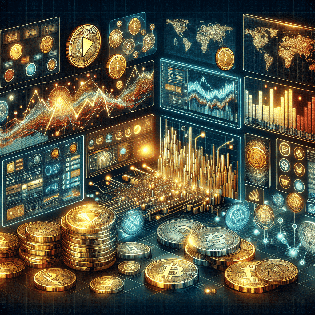 Comparison of leading cryptocurrency signal service dashboards with digital charts and user interfaces.