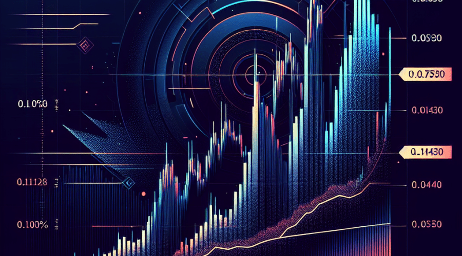 "Dynamic bullish market structure graph illustrating FLOKI cryptocurrency's impressive 10.75% price increase, key support zone at 0.9030 satoshis, potential 22% rally, and expected breakout zone in distinctive dark blue and orange colors. Image titled 'FLOKI: Bullish Structure With Potential 22% Rally'."