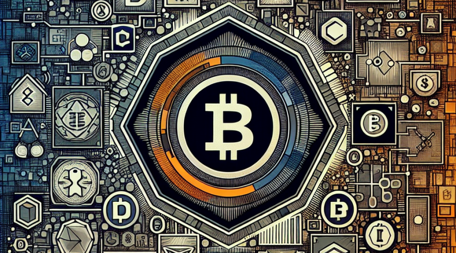 "Digital illustration showcasing PayPal logo amidst various stablecoin logos such as Ripple, Mastercard, Visa, ING and Stripe with a backdrop of Ethereum, U.S. Treasury bills, and PYUSD symbols. Main color palette used are Orange, Dark Blue, and Midnight Blue reflecting conclusion of SEC investigation into PayPal's PYUSD stablecoin. Image size of 1200 x 628 pixels."