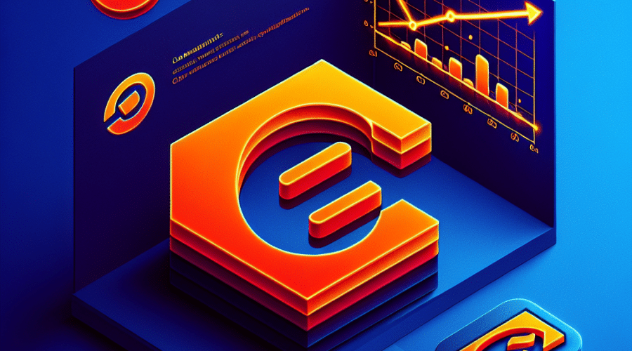 "Logo de blockchain Sonic en nuestro color naranja de marca (#FF9811) sobre un fondo azul medianoche (#021B88), con una gráfica incrementando en el fondo para representar el aumento del 15% y el TVL alcanzando un récord histórico. En una esquina de la imagen, se incorpora sutilmente un pequeño logo de Binance Wallet, indicando la integración con Sonic. Diseño limpio y profesional de tamaño 1200 x 628 píxeles."