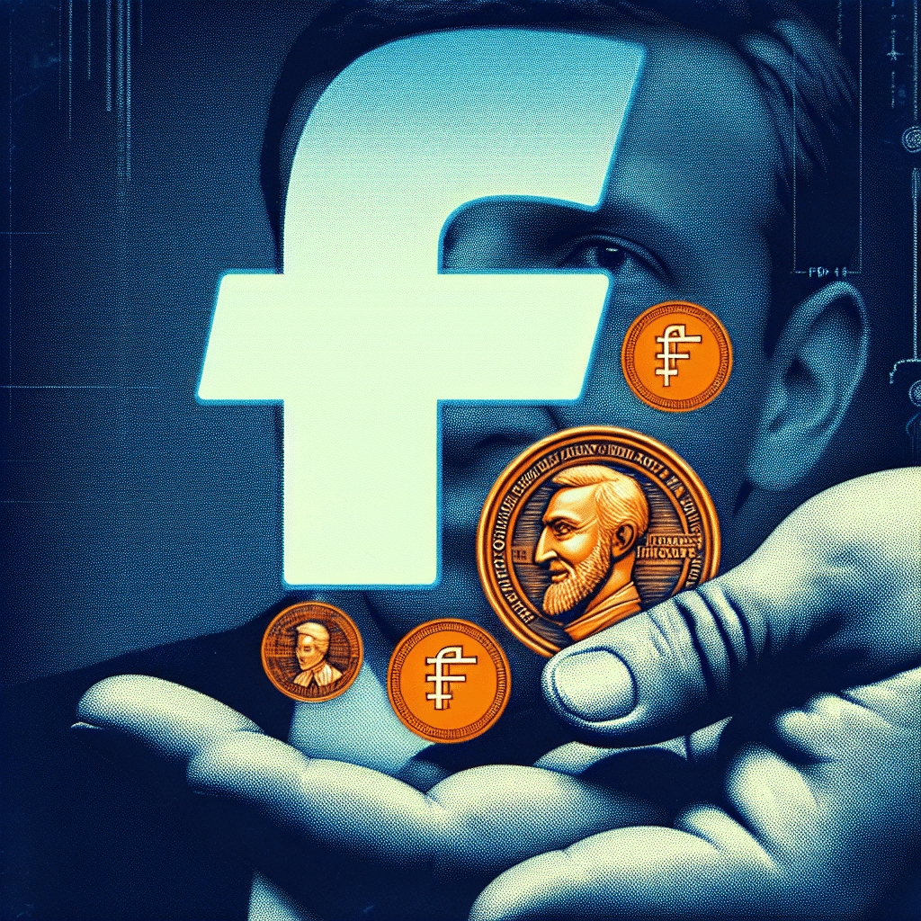 "Digital illustration of the TikTok logo in midnight blue, an orange dollar sign, and a faint image of Congressman Brad Sherman in the background, with 'TRUMP' memecoins being exchanged, abruptly stamped with a 'FALSE' mark. The specific bold text 'TikTok Denies $300M Trump Memecoin Purchase Allegations' in dark blue serves as the image's title."