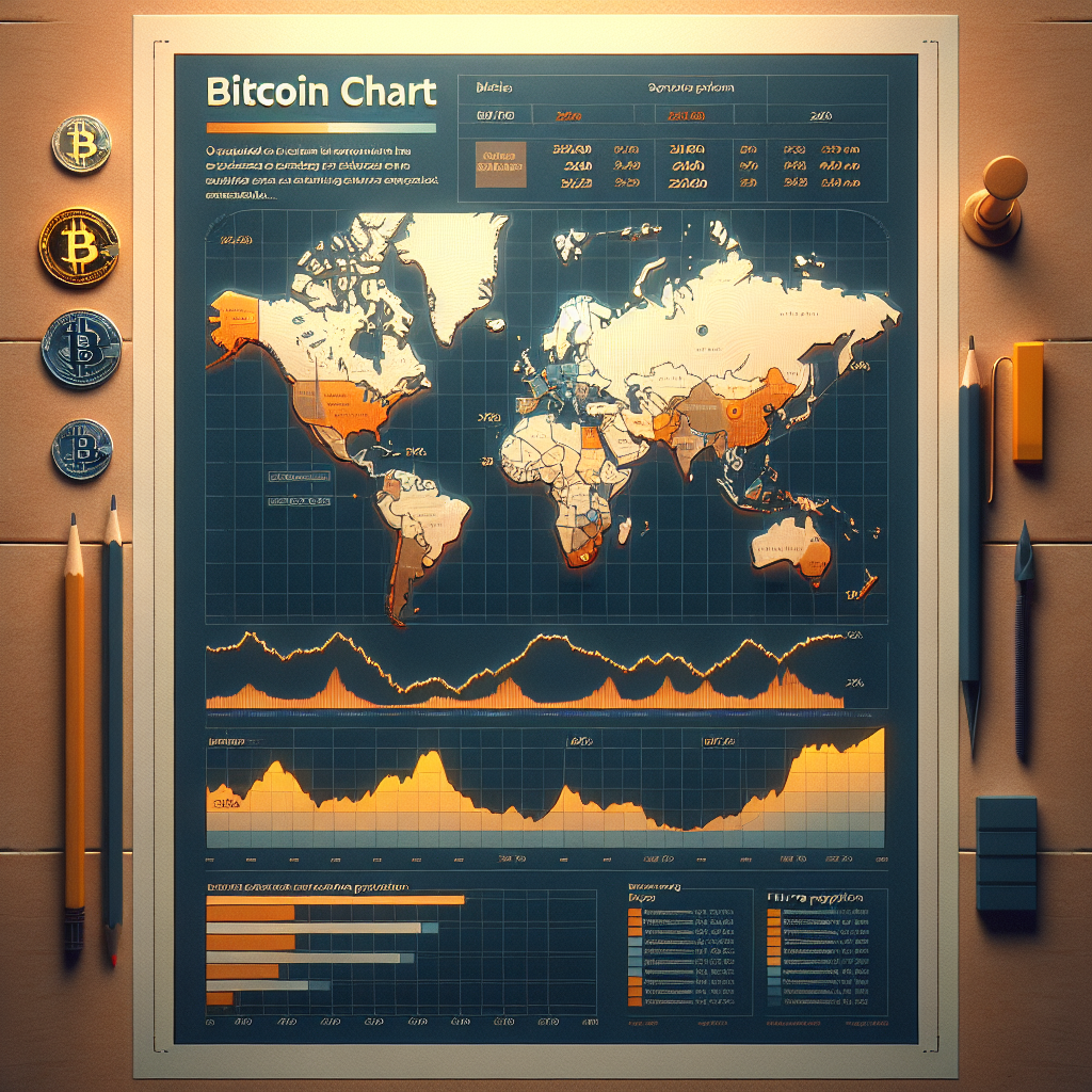 "SEO-optimized visual representation of Bitcoin's value trajectory featuring its surge to an all-time high of 2,000, a 20% increase within 2025, and a temporary downturn in June. The 1200x628 pixel image, colored in tones of Orange (#FF9811) to signify peaks, Dark Blue (#000D43) for lows, and Midnight Blue (#021B88) for the foundational chart, is superimposed on a minimalist world map denoting Bitcoin's global impact. Inclusion of the Bitcoin logo reaffirms the image's theme. The 2025 edition indicates future prospects and symbolizes Bitcoin's potential acceptance as a global reserve asset."
