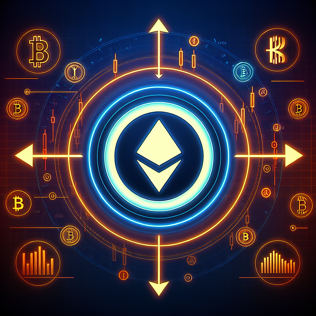 "Vibrant midnight blue background featuring the MEXC logo in the center, surrounded by various US stock pair symbols such as COIN, HOOD, NVDA, AAPL, AMZN, GOOGL, META, TSLA, MCD. A broad, semi-transparent orange arrow, symbolizing stock trading charts, runs from the bottom left to top right. The image is capped with the neon text 'MEXC Stock Futures Launch: Bridging Crypto with Traditional Markets' in dark blue."