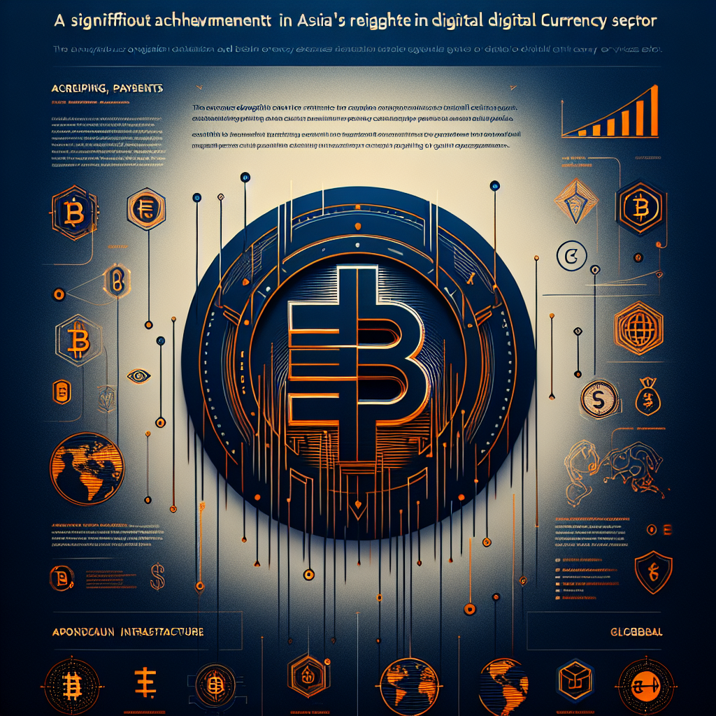 "Dark blue background featuring the OSL Group logo surrounded by various currency symbols, with the orange tagline 'A Major Milestone in Asia's Crypto Sector' above smaller white text stating 'OSL raises 0 million to boost crypto services worldwide.' Orange graphics below illustrate acquiring, payments, and global expansion relating to stablecoin infrastructure, imagery conveys OSL's global presence in the crypto finance sector."