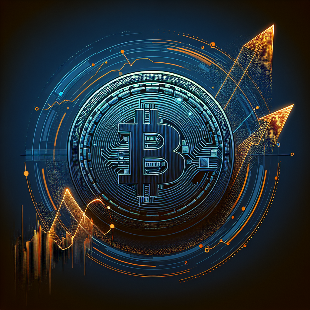 "Alt-Text: Circle logo overlaying a vibrant Hyperliquid blockchain graphic, underscoring Arbitrum's positioning illustrated by a declining graph. A prominently displayed USDC coin marked 'Direct Minting' in bold Midnight blue contrasts against the bright Orange highlights on a dark Blue background. Subtle opacity filter applied, ensuring consistent brand aesthetics."