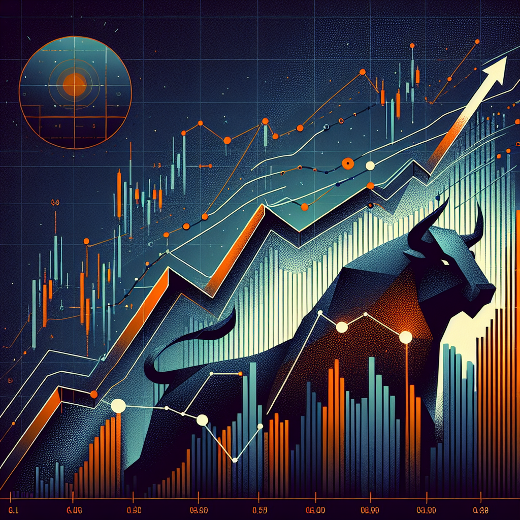 SEO Alt-Text: "Ethena's Strong Bullish Price Action Graph with Key Levels of $0.67 as Support and $0.96 Resistance, Fibonacci Retracement at $0.67, Substantial Volume Supporting Uptrend, and Bull Symbolizing Sustained Momentum in Orange, Dark Blue and Midnight Blue"