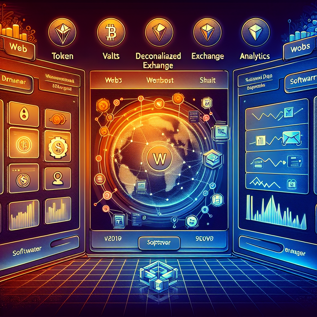 "An engaging snapshot of the Gemini Onchain DeFi platform dashboard boasting a plethora of web3 features such as token swaps, vaults, DEX, and analytics - symbolized with distinct icons, against a mesmerizing background gradient transition from Orange #FF9811 to Dark Blue #000D43, highlighted by Midnight Blue #021B88 accents. Domineering Gemini and Onchain logos at the top alongside a stylized countdown timer signifying the imminent platform launch together with the website URL. A carefully intertwined job posting for a software engineer at the bottom underscores the platform's ongoing expansion and growth narrative."