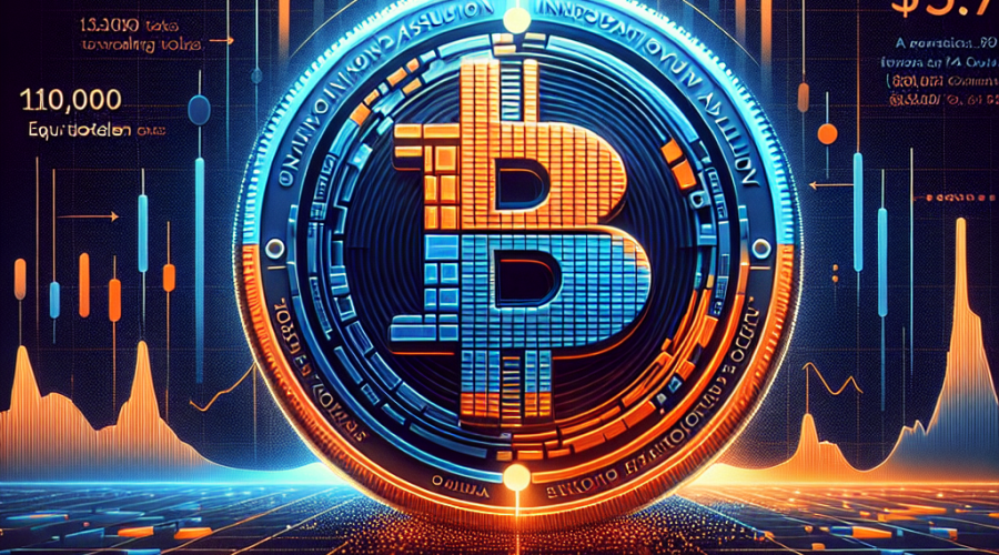 "Colourful representation of Polkadot Cryptocurrency coin in orange and blues showcasing positive growth trend and stability, intertwined with Asuncion Innovation Valley project from Paraguay depicted through 130,000 equity tokens backed by a mighty M. Highlighting key support level at .75, phrases like 'Bullish Continuation' and 'Real Estate Tokenization' emphasizes the potential financial growth and innovation. Image designed in brand colours - Orange, Dark Blue and Midnight Blue reflecting financial solidity. Perfect image for any crypto enthusiast, sized at 1200x628 pixels."