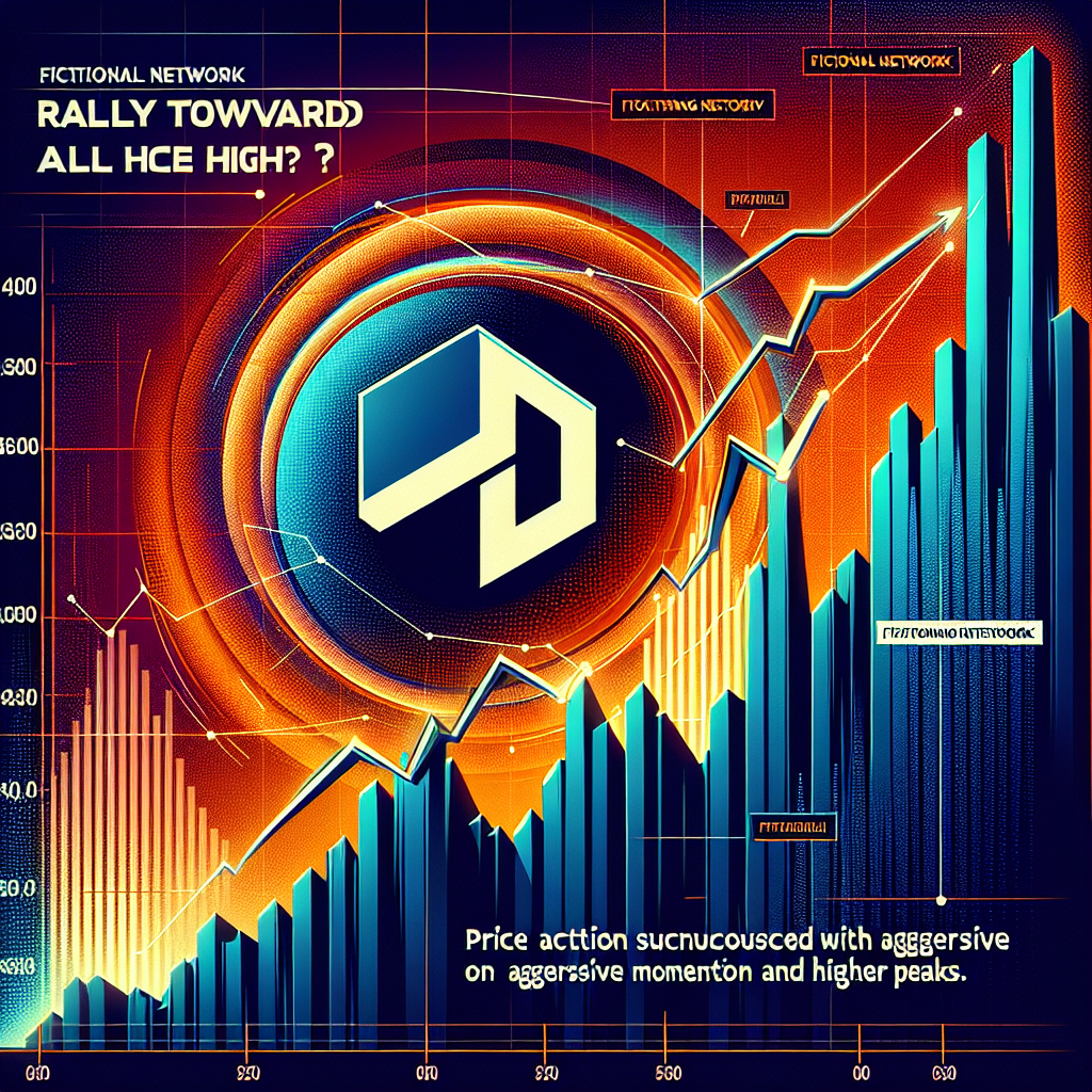 "Zebec Network's logo centrally displayed on a background oscillating between brand colours orange, dark blue, and midnight blue, with an overlay of a bullish chart symbolizing strong rally potential. The headline 'Zebec Network: Rally Towards All-Time High?' is featured in bold white letters at the top while the supporting text 'Price action underscored by bullish momentum and higher highs' is displayed in a smaller white font towards the bottom. A visual representation of bullish market behaviour and ascending momentum. Image size 1200 x 628 pixels."