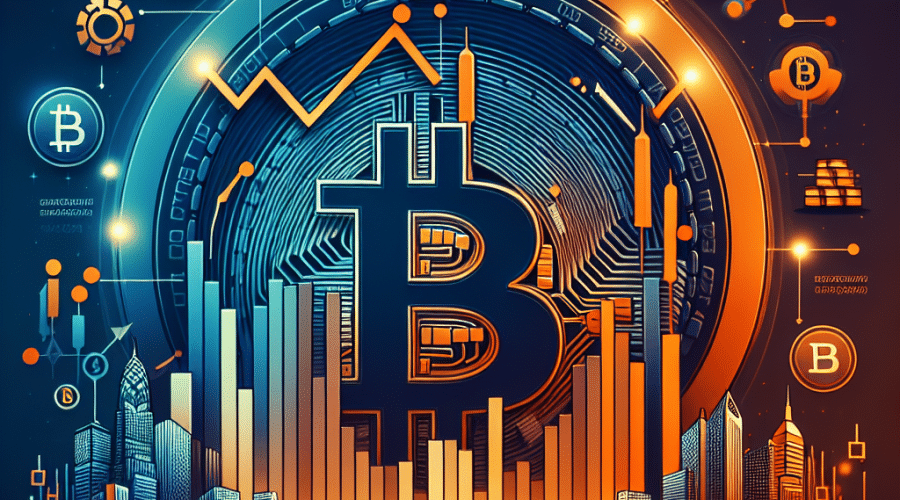 **Great SEO Alt-Text for the Specified Image Prompt:** "Modern blog header image showing an upward-trending Bitcoin price chart with a clear 12% retracement dip, highlighted by strong support and bullish momentum, symbolizing Bitcoin’s maturity within a larger bull market. The design features subtle Wall Street and financial chart references, ETF elements, and professional market visuals, all in cohesive orange, dark blue, and midnight blue brand colors, with a prominent Bitcoin symbol for immediate recognition—representing optimism and institutional growth for WordPress blog readers." --- Let me know if you want a slightly shorter or more targeted variation!