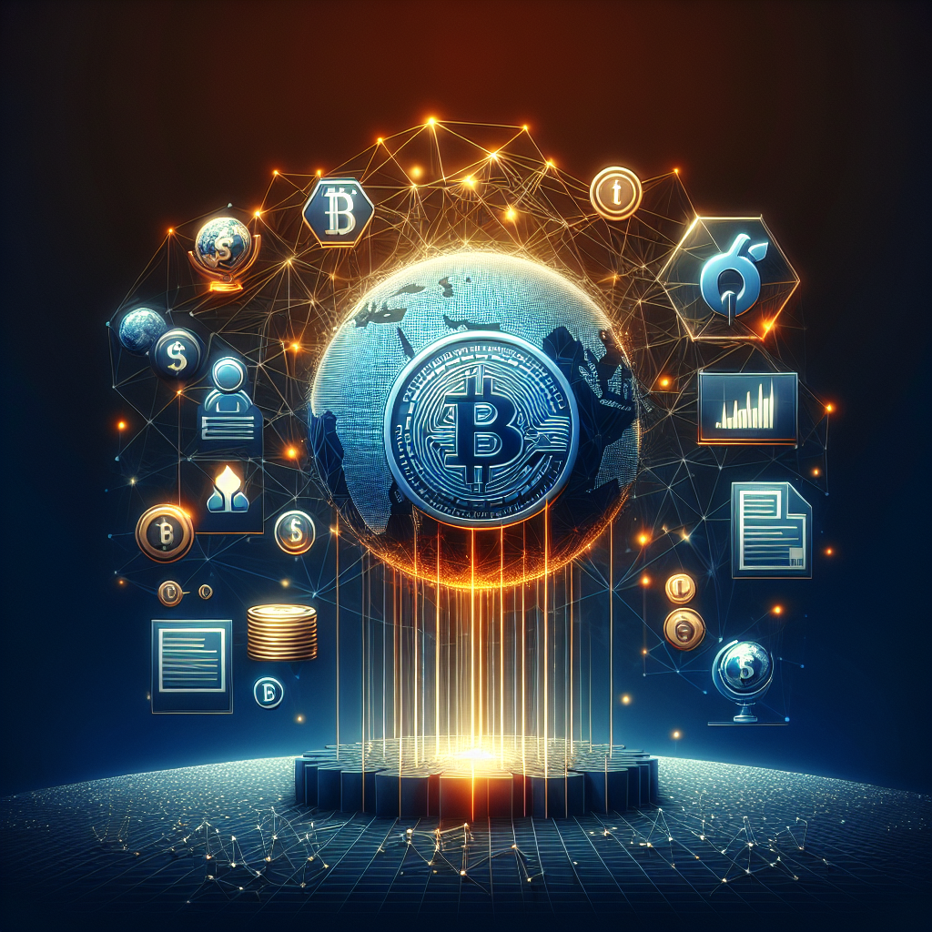 **SEO Alt-Text for Image:** Modern digital artwork sized 1200 x 628 pixels depicting Ripple’s RLUSD stablecoin launch on the Bybit exchange. The composition features the RLUSD coin symbol at the center, overlaid on a global digital network to illustrate cross-border payments and worldwide adoption. Visual cues of stability, transparency, and trust are shown with subtle U.S. dollar icons and faint audited document imagery in the background. The design is unified by Ripple’s brand colors—strong orange (#FF9811), dark blue (#000D43), and midnight blue (#021B88)—with a clean, tech-forward, professional style reflecting financial innovation.