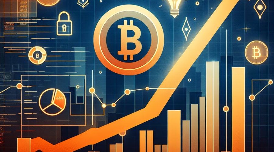 SEO Alt-text suggestion for your image prompt: "Modern illustration of Bitcoin's surge towards all-time highs, featuring a bold orange Bitcoin symbol rising like an upward arrow against a dark blue financial data background. ETF icons and abstract macroeconomic elements highlight booming ETF inflows and institutional interest, with cohesive brand colors—Orange #FF9811, Dark Blue #000D43, and Midnight Blue #021B88—ideal for a finance blog." Let me know if you want this tailored further for a specific blog title or more keyword targeting!