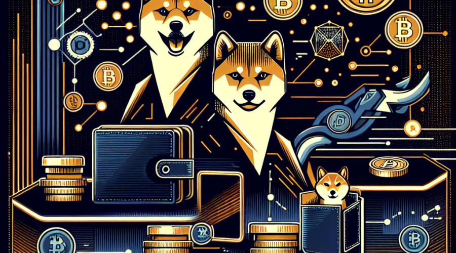 **SEO Alt Text for Image:** Dynamic digital illustration showing $1.3 billion Bitcoin movement with stylized crypto wallets, blockchain graphics, Dogecoin Shiba Inu mascot, and Shiba Inu branding, AI-inspired DeepSnitch AI analysis elements, bold lines, glowing digital effects, and subtle law enforcement or DOJ presence in the background. Unified with orange, dark blue, and midnight blue brand colors, conveying market disruption and advanced crypto analytics.