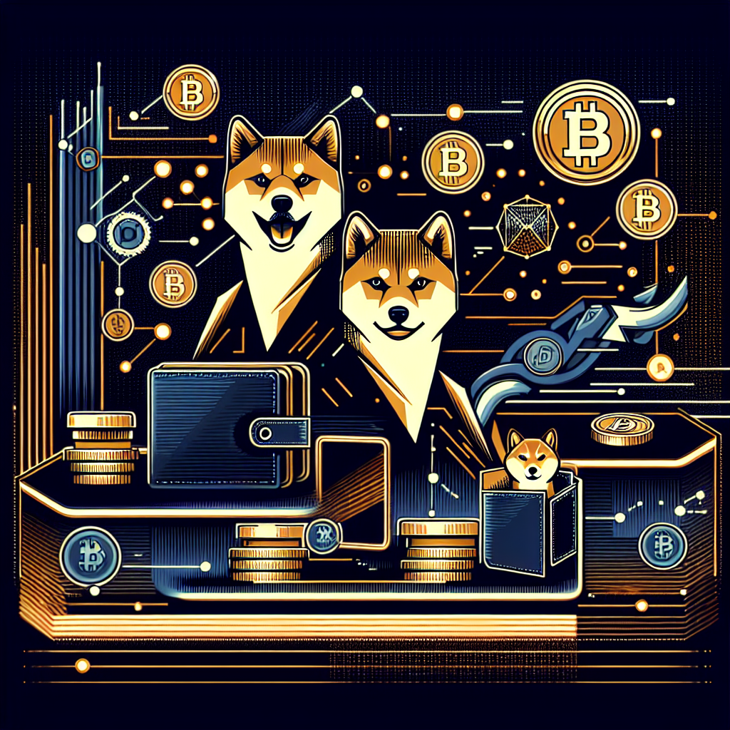 **SEO Alt Text for Image:** Dynamic digital illustration showing .3 billion Bitcoin movement with stylized crypto wallets, blockchain graphics, Dogecoin Shiba Inu mascot, and Shiba Inu branding, AI-inspired DeepSnitch AI analysis elements, bold lines, glowing digital effects, and subtle law enforcement or DOJ presence in the background. Unified with orange, dark blue, and midnight blue brand colors, conveying market disruption and advanced crypto analytics.