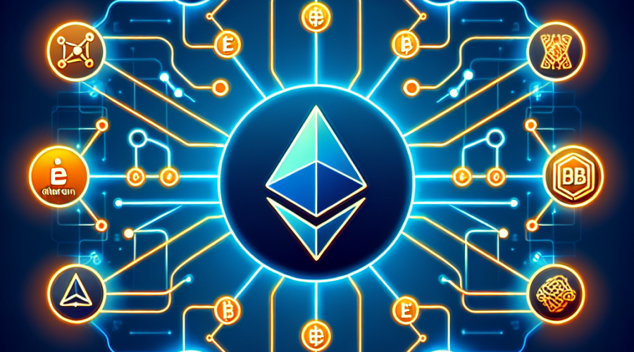 "Digital wallet showcasing Bitget logo with blockchain connections to Ethereum, Solana, Base, TRON, Polygon, Arbitrum, BNB Chain, and Optimism. The gradient background transitions from dark to midnight blue and is highlighted by orange digital transaction lines. 'Now Supports Payment of Network Transaction Fees in Stablecoins' is emphasized on the lower third of the image."