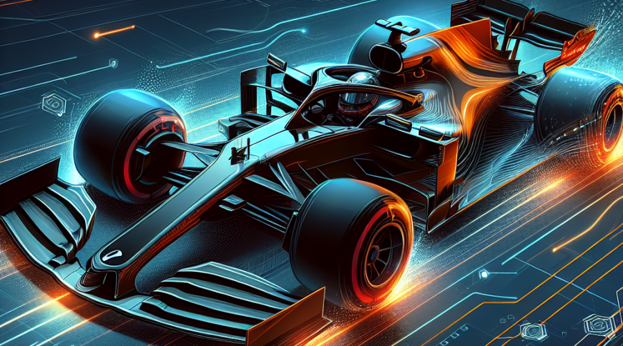 **SEO Alt-Text:** Dynamic 1200 x 628 px image showcasing the BlockDAG and BWT Alpine F1 partnership, featuring a sleek Formula 1 car racing on a futuristic digital circuit. The scene highlights the BlockDAG logo and blockchain-inspired visuals symbolizing global connectivity. Energetic streaks and accents in orange (#FF9811), dark blue (#000D43), and midnight blue (#021B88) evoke speed, innovation, and mainstream cryptocurrency momentum, blending motorsport excitement with digital technology themes.