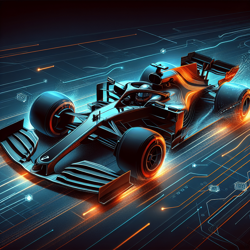 **SEO Alt-Text:** Dynamic 1200 x 628 px image showcasing the BlockDAG and BWT Alpine F1 partnership, featuring a sleek Formula 1 car racing on a futuristic digital circuit. The scene highlights the BlockDAG logo and blockchain-inspired visuals symbolizing global connectivity. Energetic streaks and accents in orange (#FF9811), dark blue (#000D43), and midnight blue (#021B88) evoke speed, innovation, and mainstream cryptocurrency momentum, blending motorsport excitement with digital technology themes.