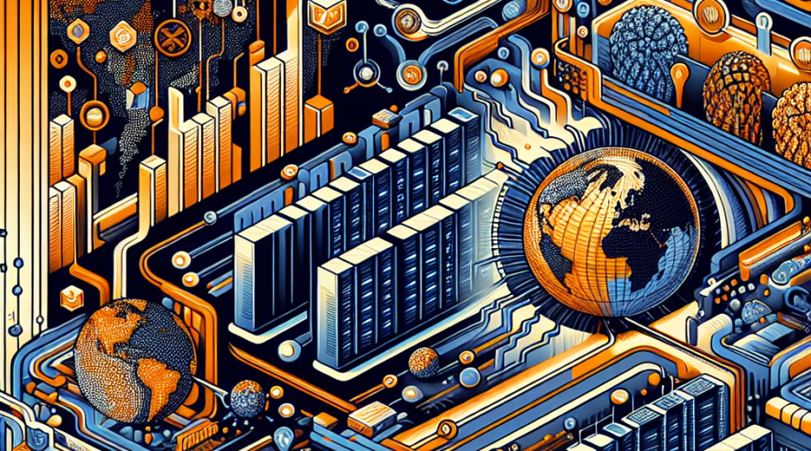 **SEO-Focused Alt Text:** "Modern 1200x628 pixel banner visualizing Foxconn’s resilience and adaptability in global supply chains amid China’s rare earth export restrictions and escalating AI server demand; the image features server rack silhouettes, electronic circuit patterns, AI-inspired data flows linking global factories, and shimmering rare earth element symbols, all in bold brand colors—Orange (#FF9811), Dark Blue (#000D43), and Midnight Blue (#021B88)—emphasizing Foxconn’s pivotal role, geopolitical border tension, and the rapid expansion of AI infrastructure." If you'd like a shorter version or a version optimized for a specific platform (like Open Graph, Twitter, etc.), let me know!