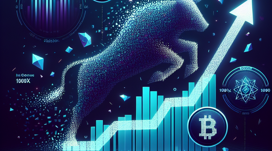 **SEO alt-text for your image:** Sleek modern crypto blog image (1200x628px) featuring a dynamic bull rocket symbolizing MoonBull’s presale surge with orange, dark blue, and midnight blue colors; glowing upward arrow and “1000x” text, digital sparks, and shards emphasize growth. In the background, Binance Coin (BNB) and TRON coin icons sit steady on a secure platform. Faint crypto charts add context, while vibrant staking/yield badges like “95% APY” and “Presale Live” showcase excitement. Clean, energetic, and futuristic fintech design with premium color gradients highlights the race for the next 1000x crypto investment.