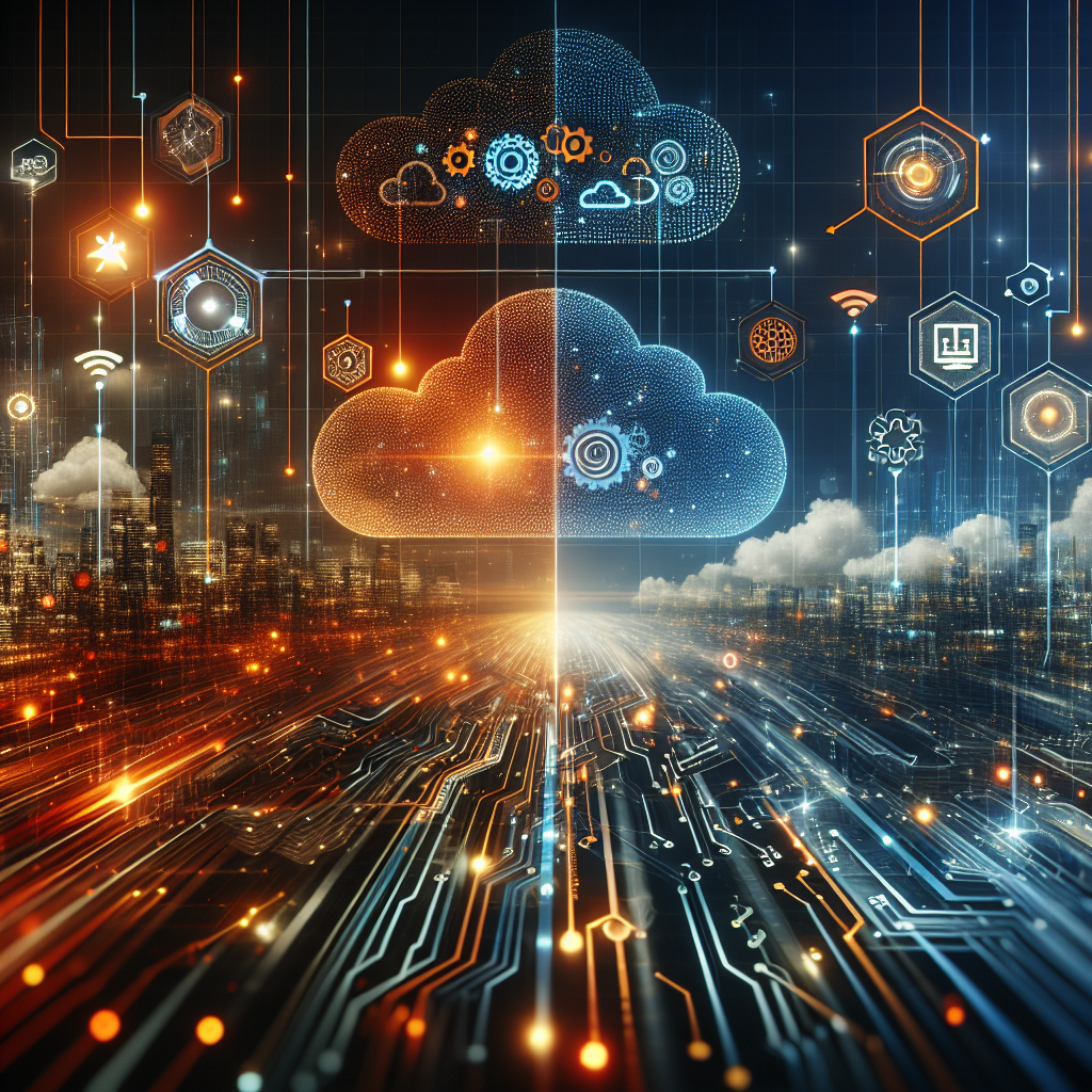 **SEO-optimized alt-text:** Modern Oracle AI enterprise solutions cloud innovation image in 1200x628px; features abstract interconnected cloud networks, digital automation, smart factory graphics, and symbols of intelligent supply chains, finance automation, and real-time data integration. Subtle Microsoft collaboration elements, futuristic circuit iconography, and Oracle branding with gradients of #FF9811 orange, #000D43 dark blue, and #021B88 midnight blue. Depicts high-tech efficiency, growth, and digital transformation in a sleek, professional style for technology enterprises.