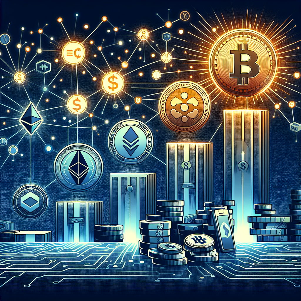 SEO Alt-text: Modern digital illustration sized 1200x628 pixels showcasing the rise of stablecoins in global finance, featuring prominent USDT and USDC coin symbols connected by glowing blockchain lines, with traditional payment icons like credit cards and the Visa logo fading in the background. Image highlights seamless integration of digital dollars with classic banking symbols and futuristic fintech elements, emphasizing real-world payments and cross-border financial connections, using a color palette of orange (#FF9811), dark blue (#000D43), and midnight blue (#021B88) for a cohesive, tech-forward appearance.