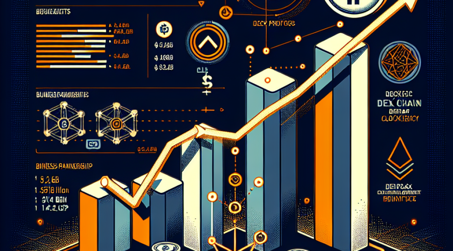 "Sui Blockchain logo on a rising graph, illustrating the increase in TVL with digital code backdrop for blockchain concept. World Liberty Financial and EVE Frontier logos emphasize partnerships, while Suilend, Navi, and Momentum DeFi protocol icons are highlighted. Key figures like .6 billion TVL, 6 billion DEX volume and .2 billion market cap overlaid. The image uses brand colors of orange, dark blue and midnight blue, sized 1200 x 628 pixels for a WordPress blog post."