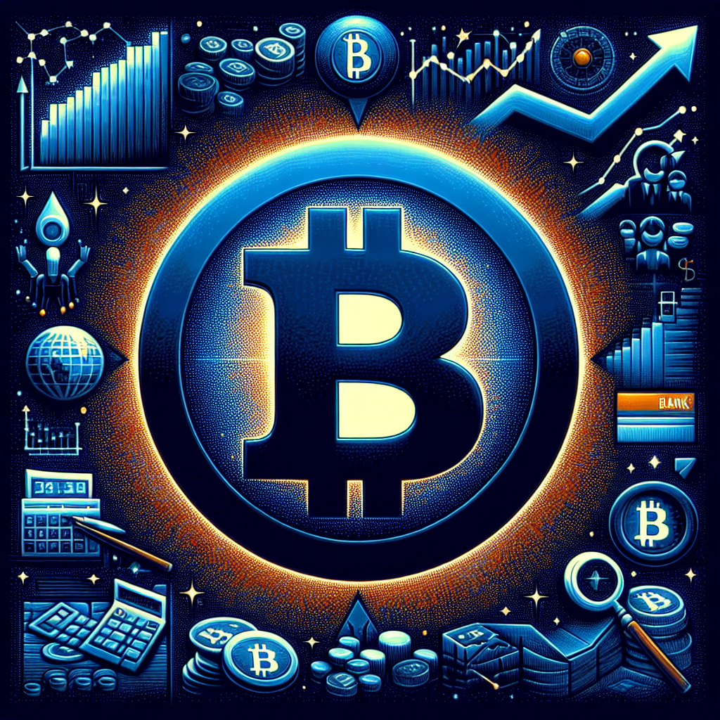 "Dark blue Bitcoin symbol against an orange backdrop, symbolizing a market 'correction' with a shadowed line graph indicating a recent downward and upward trend. Included are symbolic illustrations of the Bernstein research and brokerage firm analytical tools along with subtle bank or ETF symbols hinting at institutional engagement. The design showcases a midnight blue night sky effect representing market cycles and periods of unrest, overlaid by a starry trajectory emphasizing Bitcoin's potential resilience. This image with a 1200 x 628 pixel aspect ratio captures Bitcoin's repetitive market cycle, its present-phase correction, and future prospects."