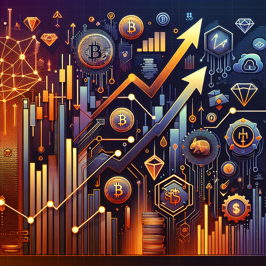 **SEO Alt-Text:** Modern fintech illustration featuring rising market charts and candlesticks, with glowing icons for Bitcoin, gold, and stocks. Subtle blockchain networks, AI motifs, digital nodes, and stylized computer chips appear in the background. Prominently displays the Monad and Galaxy Digital logos, symbolizing technological innovation and market leadership. Vibrant orange and deep blue gradients (#FF9811, #000D43, #021B88) create a dynamic, sophisticated backdrop. Ideal for blog banner on cryptocurrency, blockchain, and AI-driven financial markets.