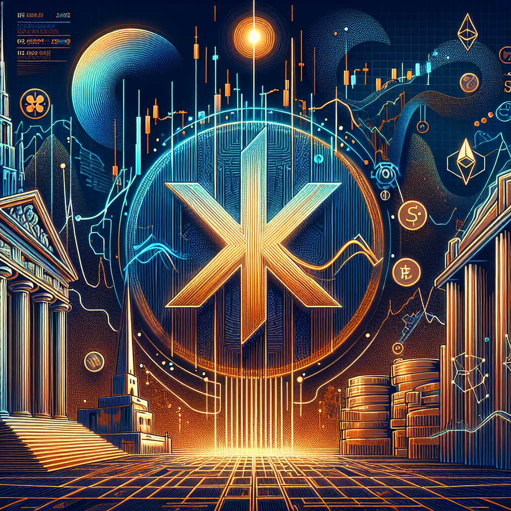 **Great SEO alt-text:** Header image for financial blog article highlighting Canary Capital’s XRP ETF (XRPC) dominating the US market; features bold XRP ETF text in futuristic font, prominent XRP logo, dynamic financial chart lines, digital asset symbols, and a stylized abstract background in orange, dark blue, and midnight blue; includes Nasdaq-inspired motifs and subtle icons representing trust, regulation, institutional, and individual investors, conveying growth, innovation, and market momentum.