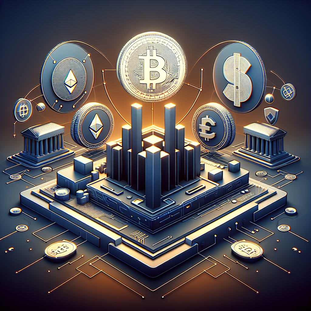 **SEO Alt-Text:** Landscape illustration of a modern, secure digital exchange platform for a blog post about Bitnomial launching the first CFTC-regulated spot cryptocurrency exchange in the United States. The image features a futuristic trading interface at the center, surrounded by stylized Bitcoin, Ethereum, and USD tokens, with regulatory symbols like a shield and federal building subtly incorporated. The design uses Bitnomial’s brand colors—orange, dark blue, and midnight blue—to convey trust, innovation, and authority, ideal for a financial and tech-savvy audience.