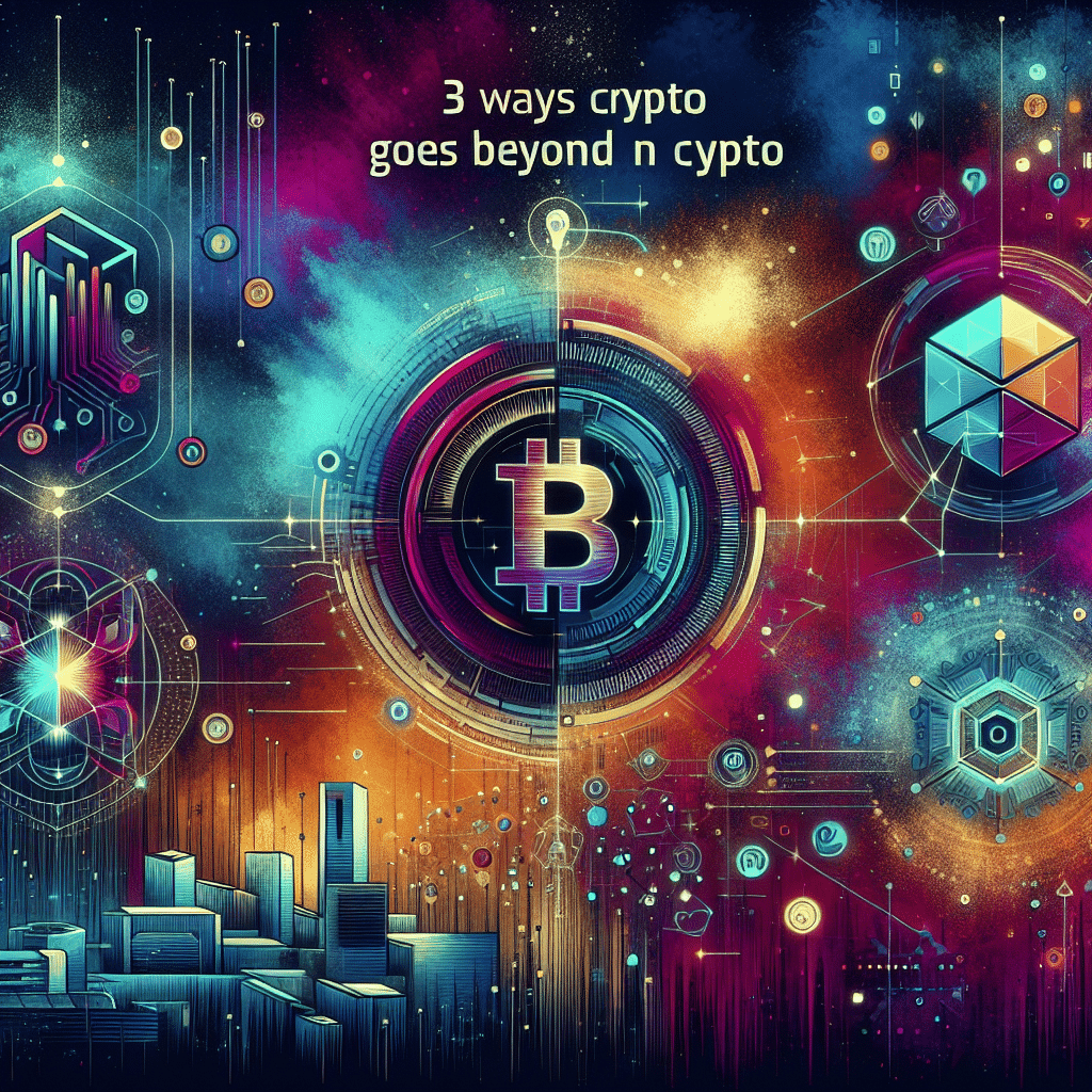 "An abstract, futuristic representation of three interconnected elements - an AI oracle for prediction markets, a mobile device representing zk-SNARK, and an innovatively depicted Staked Media symbol. All radiating our brand colours and featuring subtle icons of financial growth and tokens. The Andreessen Horowitz logo is at the top and the bold title '3 Ways Crypto Goes Beyond Crypto in 2026' at the bottom of the 1200 x 628 pixels frame."