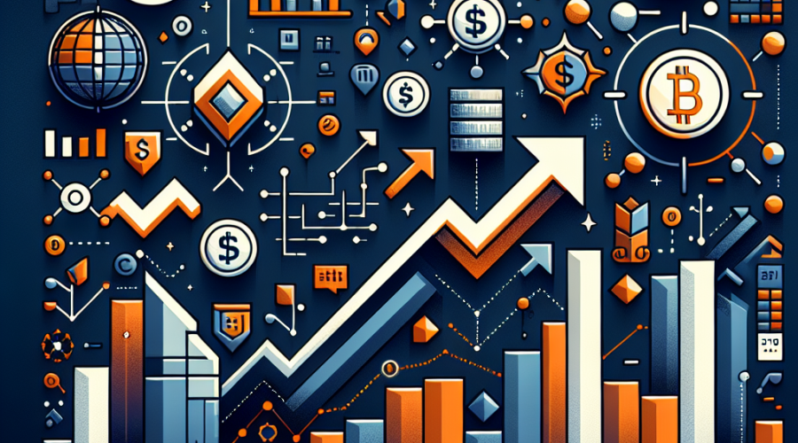 Certainly! Here is an SEO-optimized alt-text for your image prompt: **Alt-text:** Modern digital illustration sized 1200x628 pixels featuring the bold MicroStrategy logo and Bitcoin symbol connected by abstract financial icons such as growth graphs and building blocks, with dynamic elements representing stocks, preferred shares, and ETF symbols. The design transitions from strong upward momentum to a fragmented pattern with scattered arrows and coins, highlighting a shift in accumulation strategy. The color palette uses vibrant orange (#FF9811), dark blue (#000D43), and midnight blue (#021B88), creating a professional, institutional look suitable for business and finance audiences.