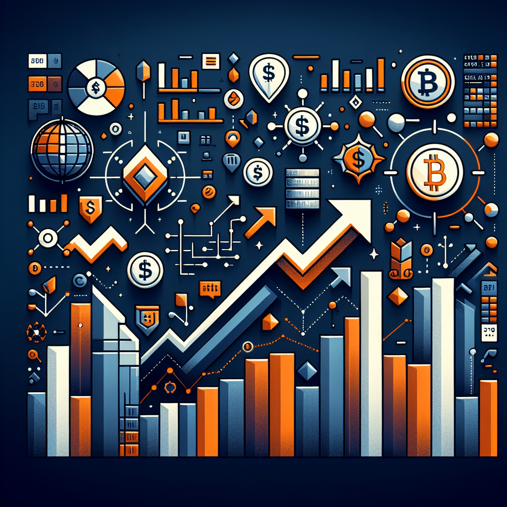 Certainly! Here is an SEO-optimized alt-text for your image prompt: **Alt-text:** Modern digital illustration sized 1200x628 pixels featuring the bold MicroStrategy logo and Bitcoin symbol connected by abstract financial icons such as growth graphs and building blocks, with dynamic elements representing stocks, preferred shares, and ETF symbols. The design transitions from strong upward momentum to a fragmented pattern with scattered arrows and coins, highlighting a shift in accumulation strategy. The color palette uses vibrant orange (#FF9811), dark blue (#000D43), and midnight blue (#021B88), creating a professional, institutional look suitable for business and finance audiences.