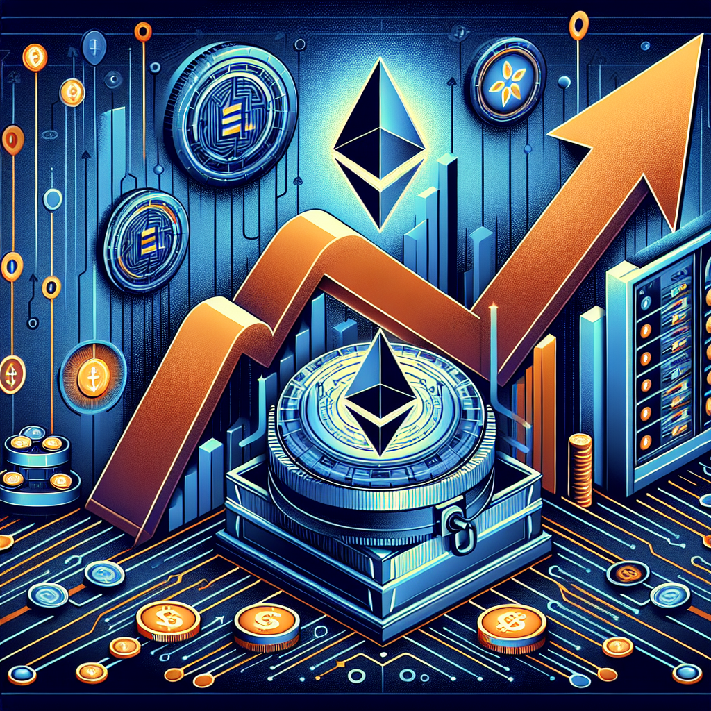 Sure! Here’s a strong, SEO-optimized alt text for an image matching your prompt: **Alt text:** "Sleek digital artwork illustrating Bitmine’s Ethereum expansion, featuring a vibrant upward graph, Ethereum logos, and digital coins flowing into a futuristic high-tech vault. Surrounded by network connections and validator nodes, the image uses brand colors orange (#FF9811), dark blue (#000D43), and midnight blue (#021B88). Treasury motifs, financial icons, and a clean, professional design convey institutional crypto investment, strategic staking, and growth momentum in the Ethereum market." If you’d like it shorter or focused around a specific keyword (like “Ethereum staking” or “Bitmine digital artwork”), let me know!