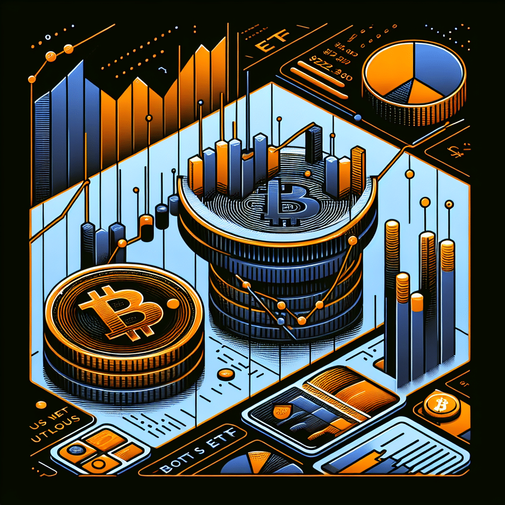 **SEO Alt-Text for Image:** "Sleek, professional featured image showing a stylized Bitcoin coin alongside downward-trending ETF graph lines, data chart motifs, and subtle nods to major funds like IBIT; uses orange, dark blue, and midnight blue brand colors to highlight $225.6 million net outflows from U.S. spot Bitcoin ETFs, evoking financial volatility and investor movement—ideal for a high-end finance blog post (1200 x 628 pixels)."