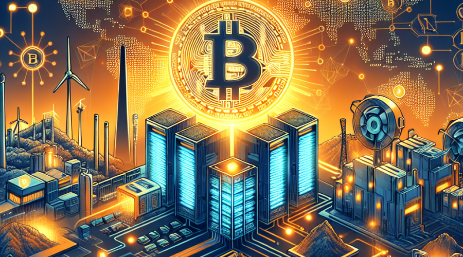 SEO-Focused Alt-Text: "Sleek digital illustration of a futuristic Bitcoin mining facility blending advanced data centers, AI-themed elements, Bitcoin symbols, and ASIC mining hardware. The scene features hydro and geothermal energy infrastructure alongside digital graphs and global network lines, representing growth and diversification into AI and high-performance computing (HPC). Neopool’s vibrant orange and dark and midnight blues dominate the palette. A subtle global map with energy hotspots appears in the background, illustrating the transition from traditional crypto mining toward a diversified tech future. 1200x628 image." --- Let me know if you'd like it optimized for a specific target audience or platform!