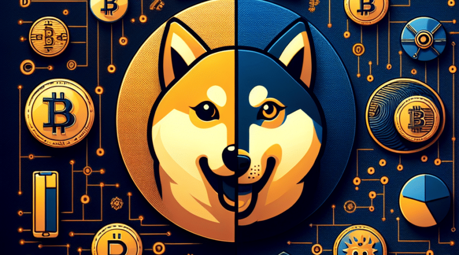 **SEO-Optimized Alt-Text:** A visually striking, 1200 x 628 pixel graphic split into two dynamic halves: the left side features vibrant meme coin symbols like Dogecoin and Shiba Inu accented with energetic orange, symbolizing speculative crypto buzz; the right side displays sleek, futuristic icons for blockchain infrastructure projects such as Bittensor, The Graph, and Filecoin set against deep and midnight blue backgrounds, representing technological strength. Subtle digital and network motifs connect both sides, illustrating the market rotation between speculation and utility, all within a professional, modern tech blog header design.