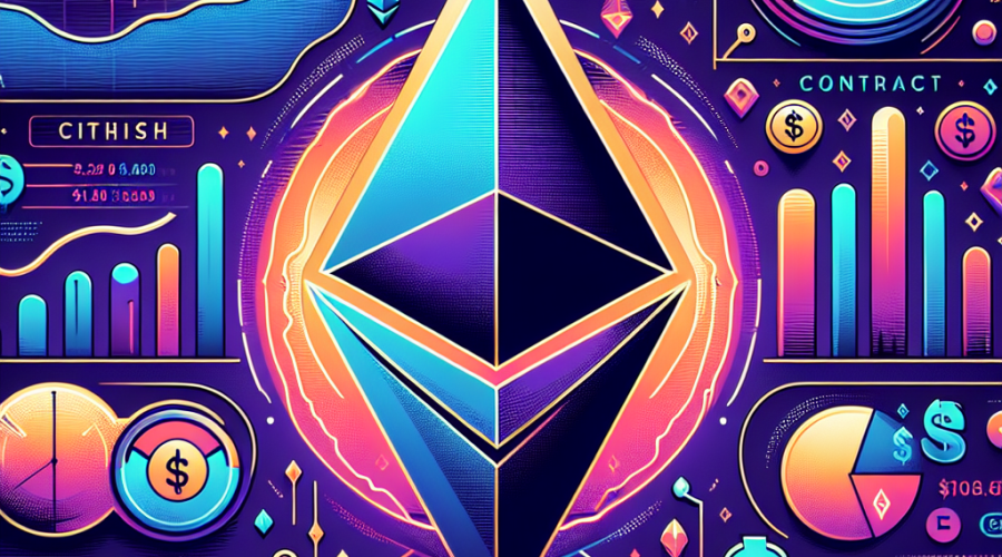 Certainly! Here’s a great SEO-optimized alt-text for your described blog banner image: **Alt-text:** "Modern fintech blog banner showing Ethereum logo centered on a dark blue and midnight blue gradient background, surrounded by abstract market charts, option contract icons, and floating dollar symbols. Subtle overlays display ,200 and .34B signifying max pain price and notional value, with orange, dark blue, and midnight blue brand colors. Call and put arrows illustrate bullish and bearish market movement, creating a sleek and dynamic visualization of high financial activity." Let me know if you'd like it tailored for a specific audience or purpose!