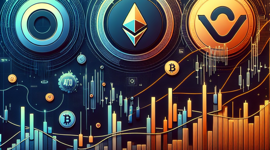 Certainly! Here’s a great SEO-optimized alt-text for your described image: **Alt-text:** Modern, sleek blog header image at 1200x628px featuring dynamic abstract graphs and animated candlestick charts representing crypto market volatility, prominently displaying Bittensor (TAO), Litecoin (LTC), and Pepeto logos. Pepeto stands out with a futuristic digital bridge connecting blockchain networks, highlighted by shield and checkmark symbols for robust security, and energetic upward arrows indicating strong presale momentum. The background uses a bold gradient blend of orange (#FF9811), dark blue (#000D43), and midnight blue (#021B88) with advanced technology-themed design details, perfectly reflecting innovation and trust in a cutting-edge crypto brand. Let me know if you’d like a shorter or slightly different version!
