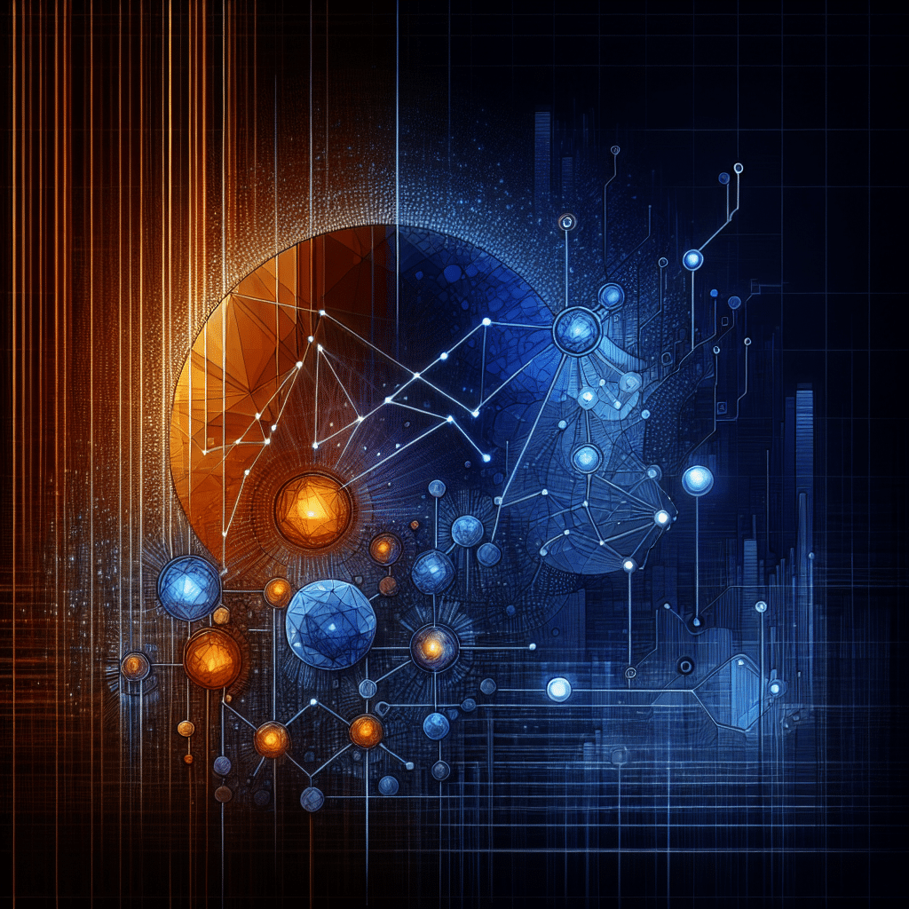 Sure! Here’s a highly optimized SEO alt-text for your described image: **"Modern digital illustration of Pi Network, Chainlink, and BlockDAG cryptocurrencies—features a gently recovering orange Pi Network graph line, interconnected Chainlink orbs with dark and midnight blue circuits, and a glowing BlockDAG network node with radiant orange accents. The premium, futuristic background blends brand gradients, symbolizing innovation, secure data transfer, and explosive crypto growth."**