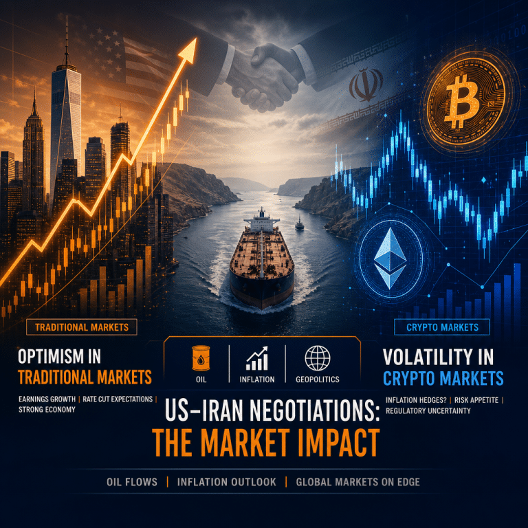 US Iran Talks Drive Stock Gains While Bitcoin and Crypto Markets Face ...